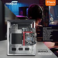 Frontech FT-0484 – Reliable H510 chipset motherboard featuring PCIe slots, USB 3.0, and M.2 support for efficient everyday computing.