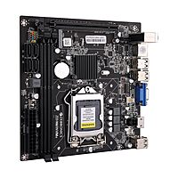 ZEBRONICS H61-NVMe LGA 1155 Motherboard – DDR3 M.2, supports Intel 2nd/3rd Gen CPUs, features PCIe slots, USB 3.0, SATA III, ideal for gaming and productivity, compact design for efficient builds.