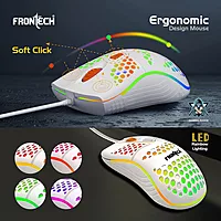 Frontech NOVA KNIGHT KB-0043 – RGB gaming keyboard with mechanical feel, USB interface, anti-ghosting keys & durable build. Bold and responsive.