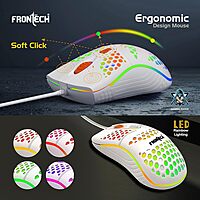 Frontech NOVA KNIGHT KB-0043 – RGB gaming keyboard with mechanical feel, USB interface, anti-ghosting keys & durable build. Bold and responsive.