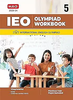 MTG International English Olympiad (IEO) Workbook for Class 5- 2023-2024