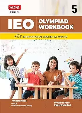 MTG International English Olympiad (IEO) Workbook for Class 5- 2023-2024