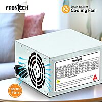 Frontech Desktop SMPS PS-0005 is a reliable power supply unit designed for desktop computers. It offers stable performance, efficient power delivery, and essential protection features for your system.