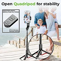 UltraProlink UM1268 - Snap-Z Pro Gimbal Selfie Stick