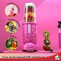 Wonderchef Nutri-blend GO, 22000 RPM 400 W 1 Unbreakable Jar