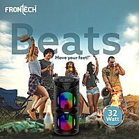 Frontech SW-0068 speaker system delivers powerful bass and crystal-clear sound—ideal for music, movies, and immersive gaming.
