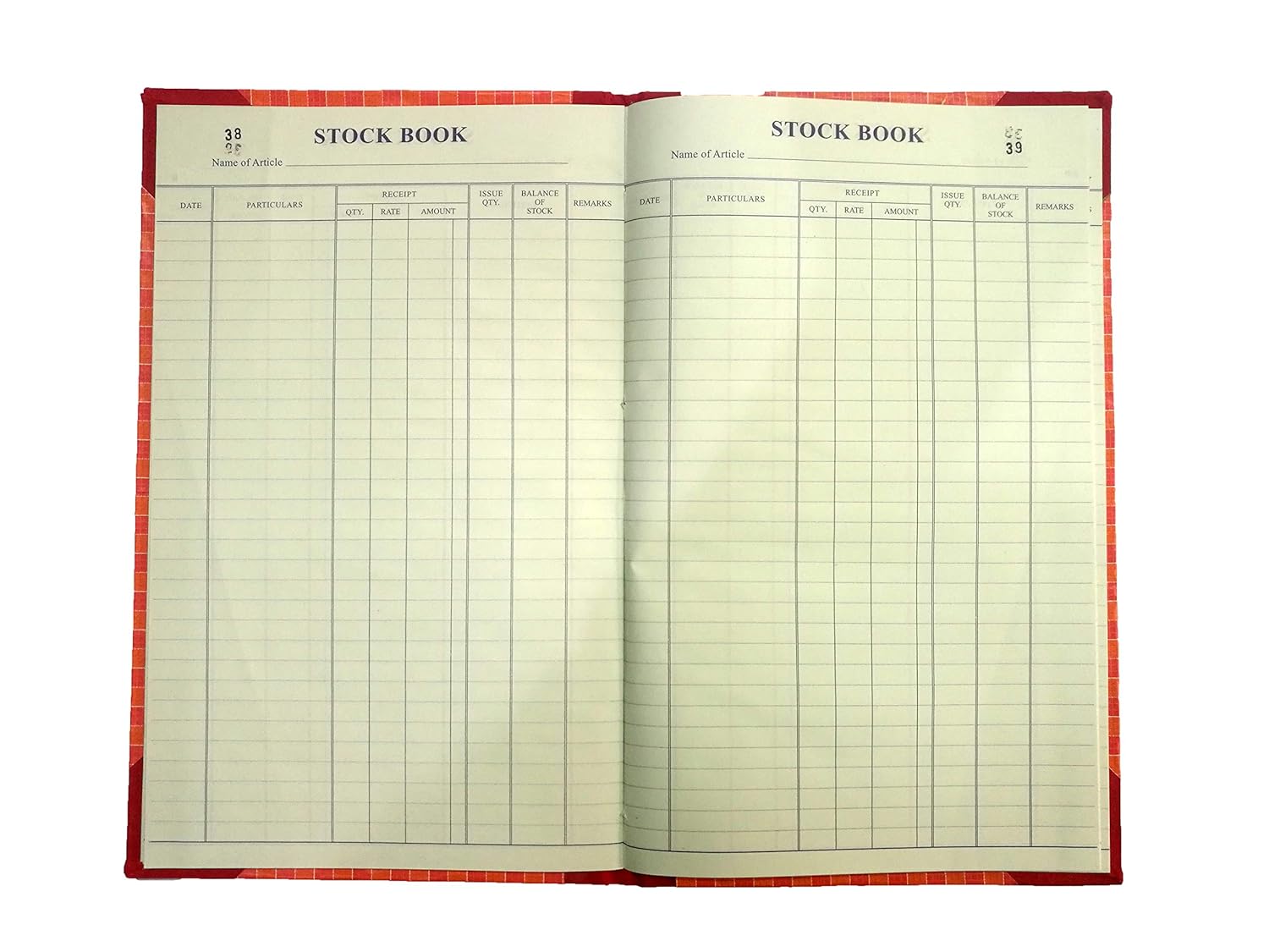 Stock Register