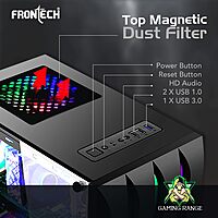 Frontech ROCK FT-4284 RGB Gaming Tower Case