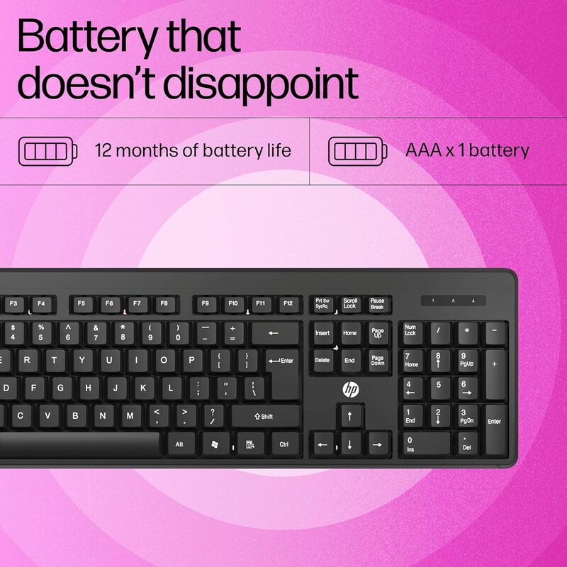 HP Keyboard USB K160
