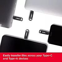 SanDisk Ultra Dual Drive Go 64GB Pen Drive – USB 3.2 | USB-A & Type-C | 300MB/s