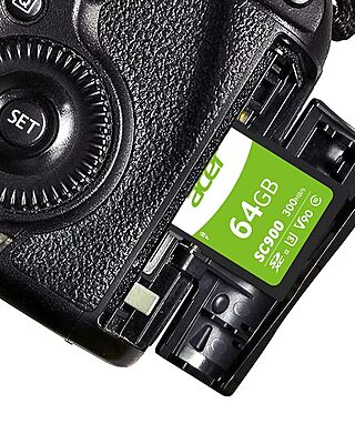Acer SC900 64GB SDXC Memory Card – UHS-II | Up to 300MB/s | High-Speed