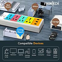Frontech FT-3546 – High-quality 5-meter power cable with secure connectors, ideal for safe and efficient power transfer.