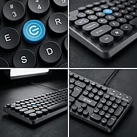EVM WDK-315 Wired Keyboard - Black