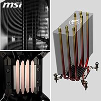 MSI MAG CoreFrozr AA13 ARGB CPU Air Cooler – 120mm PWM Fan | LGA1851 & AM5 Support