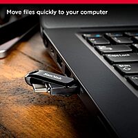 SanDisk Ultra Dual Drive Go 128GB Pen Drive – USB-A & Type-C | 400MB/s