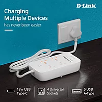D-Link DPA-F431 Power Strip
