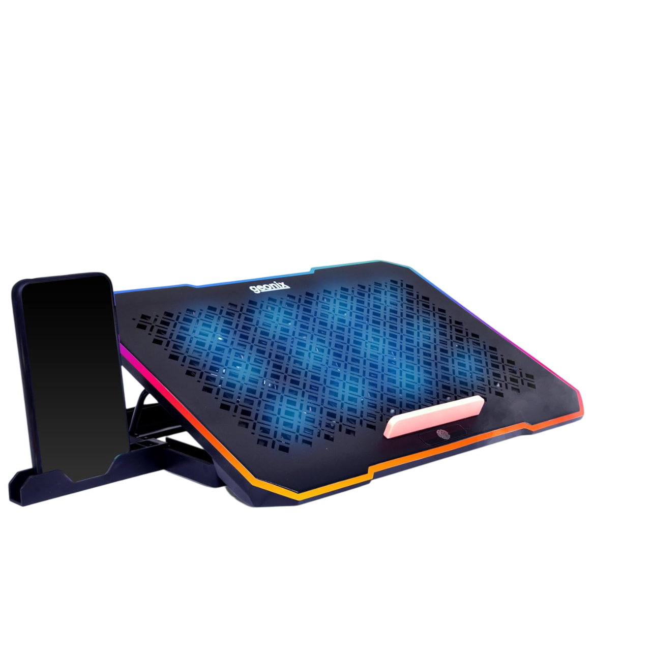 Geonix Ergo 3 Gaming Laptop Cooling Stand, 12 Quiet Fans, for 15.6-18 Inch Laptops, Black, GXCLP-012F Geonix Ergo 3 Gaming Laptop Cooling Stand, 12 Quiet Fans, for 15.6-18 Inch Laptops, Black, GXCLP-012F