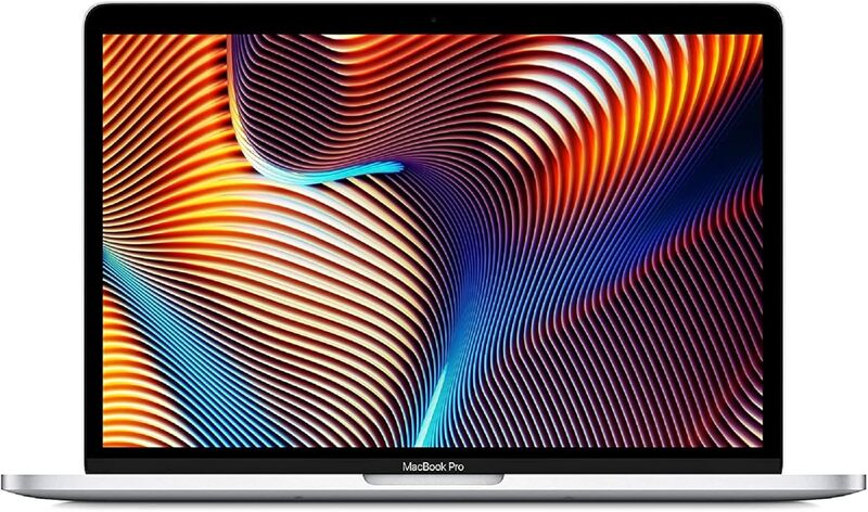 Apple MacBook Pro 13" Touch Bar, i7 (Mid 2019) � Silver (Renewed)