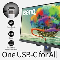 BenQ 27" 2K QHD Designer Monitor, 60Hz IPS Panel, PD2705Q