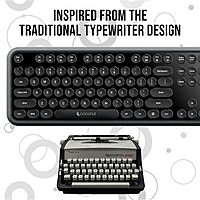 Coconut WKM14 Classic Wireless Keyboard & Mouse Combo (Windows Compatible, 2.4GHz Wireless, 6–10M Range, PC & Laptop, 1 Year Warranty)