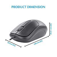 Zebronics Comfort Plus Mouse offers ergonomic design, smooth tracking, and customizable buttons. Ideal for long hours of use, it enhances productivity with its reliable performance and stylish look.