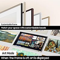 Samsung 108 cm (43 inches) The Frame Series 4K Ultra HD Smart QLED TV QA43LS03DAULXL