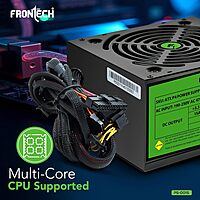 Frontech PS-0015 – Powerful 1200W SMPS with stable output, advanced protection, and cooling support for demanding system builds.