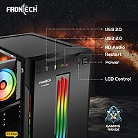 Frontech INFERNO FT-4346 Mid-Tower Gaming Case RGB