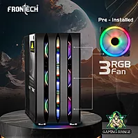 Frontech ROCK FT-4284 RGB Gaming Tower Case