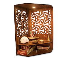 Sehrawat Brothers Wooden Pooja Mandir for Home & Office SB017 Sehrawat Brothers Wooden Pooja Mandir for Home & Office SB017