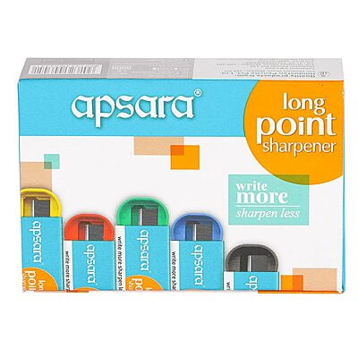 Apsara Long Point Sharpener Pack of 20 Sharpeners, Apsara Long Point Sharpener Pack of 20 Sharpeners,