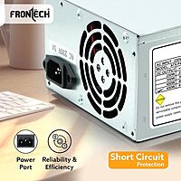 Frontech PS-0005 – Compact 450W power supply offering reliable performance, low noise, and efficiency for entry-level systems.
