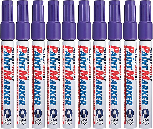 Artline 400XF Purple Paint Marker (Pack of 10) Artline 400XF Purple Paint Marker (Pack of 10)