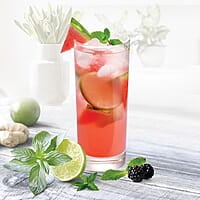 Treo by Milton Embassy Cool Glass Tumbler, Set of 6, 260 ml Each, Transparent |Serve Juices | Cold Drinks | Water | Cocktails | Mixed Drinks