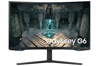 Samsung, 27-Inch, QHD, Odyssey G6, 240Hz, 1ms, Curved, Smart LED Monitor