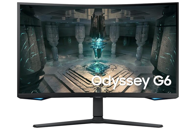 Samsung, 27-Inch, QHD, Odyssey G6, 240Hz, 1ms, Curved, Smart LED Monitor