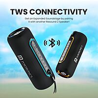 Portronics 1976 Resound 2 BT Speaker – 15W | Bluetooth v5.3 | TWS | AUX | USB | RGB L