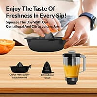 Havells Foodo Heavy Duty 750 Watt 5 Jar Food Processor 21000 Rpm