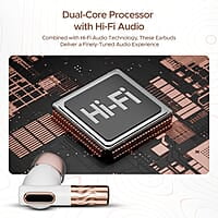 boAt Nirvana Zenith Truly Wireless in Ear Ear Buds w/Dolby Audio, 50dB ANC, Adaptive EQ Powered by Mimi, 6-Mic AI-ENx™, 50 Hrs. Playback & Hearables App Support