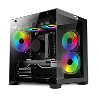 Frontech FT-4382 Mid-Tower Case USB 3.0 & Bottom PSU