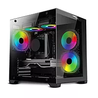 Frontech FT-4382 Mid-Tower Case USB 3.0 & Bottom PSU