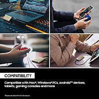 Samsung T7 Shield 1TB External SSD – USB 3.2 Gen 2 | Rugged Portable Drive