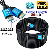 uPort 20M DisplayPort Cable – 4K Resolution | High-Speed Transmission | Metal Connector | Durable Design | Ideal for Gaming & Professional Use