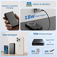 EVM P0301 EnMag Ace Power Bank 10,000mAh - Black