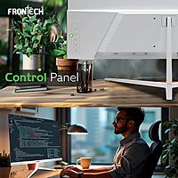 Frontech 22" Full HD Monitor – 1920x1080, Vivid Colors, Wide Viewing Angles, Ideal for Gaming, Work & Entertainment, 1 Year Warranty