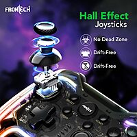 Frontech GP-0002 – Wired USB gaming pad with dual analog sticks, vibration feedback, and ergonomic grip for immersive gameplay