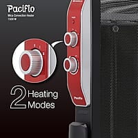 Havells Room Heater 1500W Pacifio Mica| Micathermic Technology for Rapid & Instant Heating