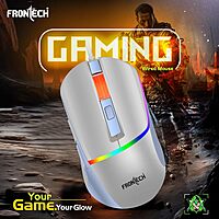 Frontech MS-0105 – Wired optical mouse with 1000 DPI, ergonomic design, and smooth tracking for accurate and comfortable daily use.