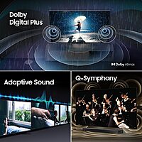 Samsung 108 cm (43 inches) Crystal 4K Neo Series Ultra HD Smart LED TV UA43AUE65AKXXL