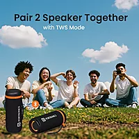Portronics POR 2854 Breeze 7 15W Bluetooth Speaker – BT 5.4 RGB TWS HF Calling Black